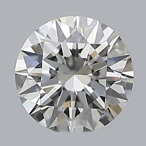 Round diamond — real photo