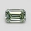 0.80 Ct. Fancy Intense Green Emerald Lab Grown Diamond