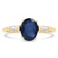 Modern Sapphire Vintage Ring