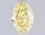 1.04 Ct. Fancy Vivid Yellow Yellow Oval Lab Grown Diamond