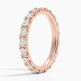 Nathalie Oval Eternity Lab Diamond Ring