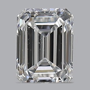 Emerald diamond — real photo