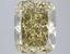 5.01 Ct. Fancy Intense Yellow Cushion Lab Grown Diamond