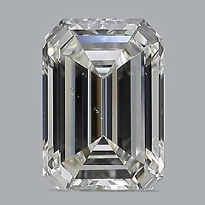 Emerald diamond — real photo