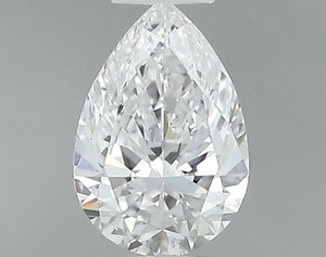 Pear diamond — real photo