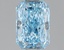 1.04 Ct. Fancy Vivid Blue Radiant Lab Grown Diamond