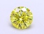 1.12 Ct. Fancy Vivid  Yellow Round Lab Grown Diamond