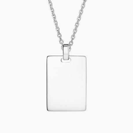 Engravable Tag Pendant (Large)