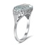 The Virika Ring, smalltop view on a hand