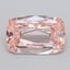 4.00 Ct. Fancy Intense  Pink Cushion Lab Grown Diamond