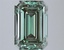 4.00 Ct. Fancy Vivid Green Emerald Lab Grown Diamond