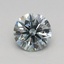 0.57 Ct. Fancy Bluish Green Round Lab Grown Diamond