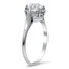 The Esti Ring, smalltop view on a hand