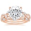 14KR Moissanite Luxe Willow Bridal Set (1/2 ct. tw.), smalltop view