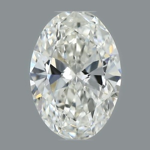 Oval diamond — real photo