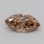 1.07 Ct. Fancy Light  Brown Marquise Lab Grown Diamond