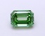 1.14 Ct. Fancy Vivid Green Emerald Lab Grown Diamond