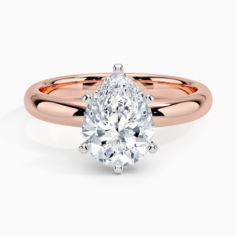 14K Rose Gold Comfort Fit 3mm Ring