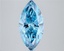 3.01 Ct. Fancy Vivid  Blue Marquise Lab Grown Diamond