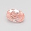 0.50 Ct. Fancy Vivid Pink Oval Lab Grown Diamond