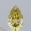 1.00 Ct. Fancy Intense  Yellow Pear Lab Grown Diamond