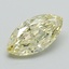 1.06 Ct. Fancy Light Yellow Marquise Lab Grown Diamond