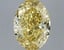 4.01 Ct. Fancy Intense Yellow Oval Lab Grown Diamond