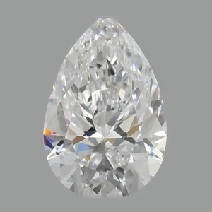 Pear diamond — real photo