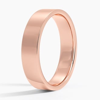 Mojave 5mm Wedding Ring in 14K Rose Gold