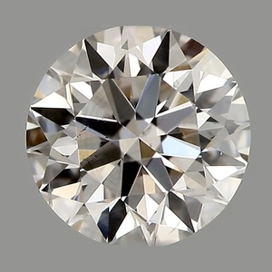 Round diamond — real photo