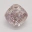 0.51 Ct. Fancy Brownish Pink Cushion Diamond