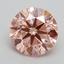 1.80 Ct. Fancy Intense Pink Round Lab Grown Diamond
