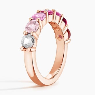 Luxe Burgundy Ombre Ring