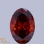 1.03 Ct. Fancy Deep  Orange Oval Lab Grown Diamond