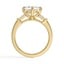 Angled Three Stone Baguette Diamond Ring, smallview