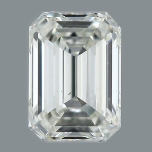 Emerald diamond — real photo