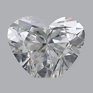 Heart diamond — real photo