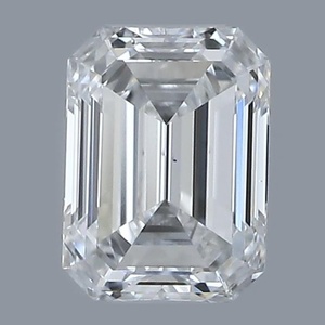 Emerald diamond — real photo