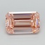 3.01 Ct. Fancy Intense  Pink Emerald Lab Grown Diamond