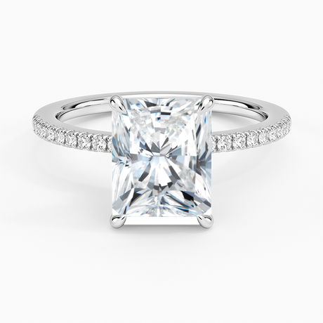 Classic Hidden Halo Diamond Setting