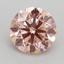 2.24 Ct. Fancy Intense Pink Round Lab Grown Diamond