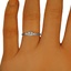 The Kochava Ring, smalltop view on a hand