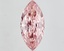 7.23 Ct. Fancy Vivid Pink Marquise Lab Grown Diamond