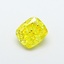 1.14 Ct. Fancy Vivid  Yellow Cushion Lab Grown Diamond