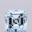 0.93 Ct. Fancy  Blue Asscher Lab Grown Diamond