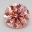 2.48 Ct. Fancy Vivid Pink Round Lab Grown Diamond