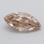 5.10 Ct. Very Light  Brown Marquise Lab Grown Diamond