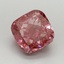 1.72 Ct. Fancy Vivid Red Cushion Lab Grown Diamond