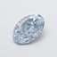 1.25 Ct. Fancy Intense  Blue Oval Lab Grown Diamond