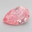 4.59 Ct. Fancy Vivid Pink Pear Lab Grown Diamond